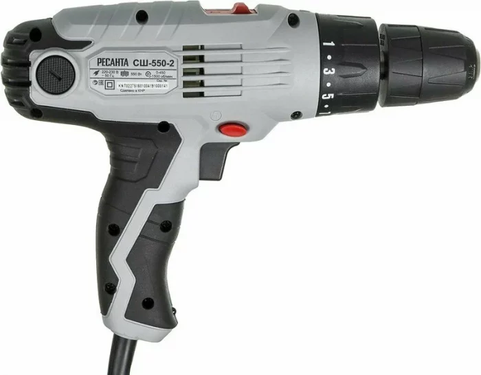 Шуруповерт сетевой РЕСАНТА 75/16/1 СШ-550-2 — изображение 5
