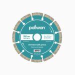 Диск алмазный отрезной для сухого среза Pollwon PW211-350S-50