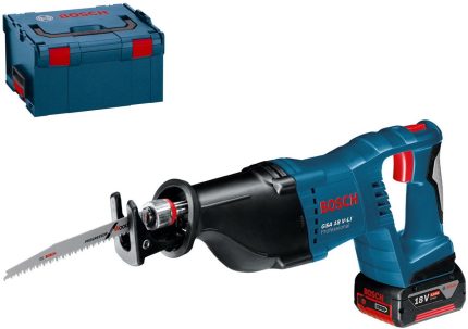 Аккумуляторная Сабельная пила BOSCH GSA 18 V-LI Professional 2 х 5, AH