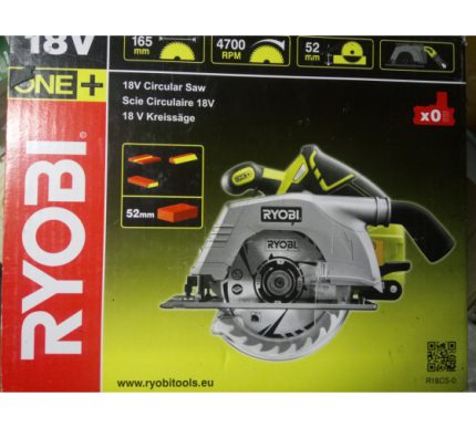 Пила дисковая аккумуляторная Ryobi R18CS-0 ONE+ 5133002338