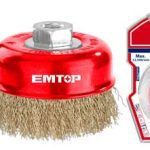Щетка из проволочной чашки Emtop EWCB10755