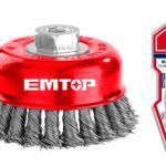 Щетка из проволочной чашки Emtop EWCB20755