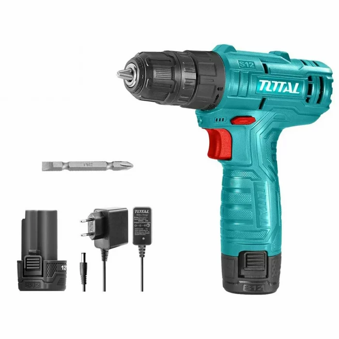 Дрель аккумуляторная TOTAL TDLI12415 — изображение 3