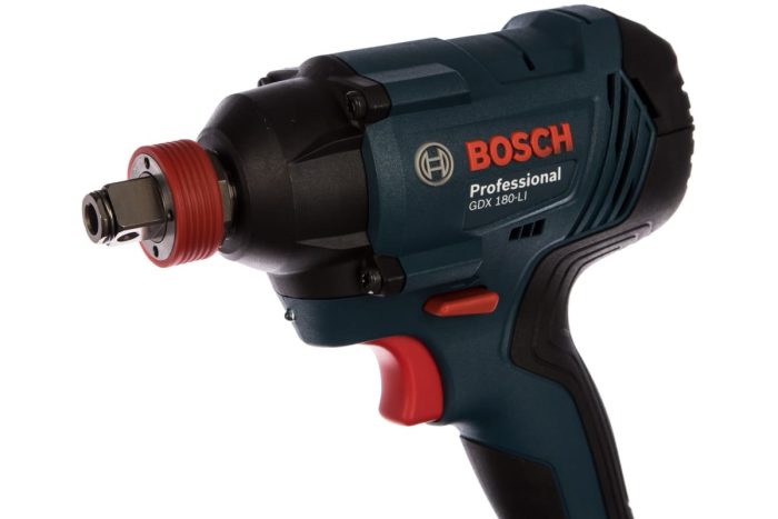 Аккумуляторный гайкавёрт BOSCH GDX 180-LI