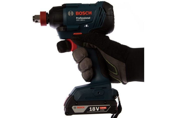 Аккумуляторный гайкавёрт BOSCH GDX 180-LI