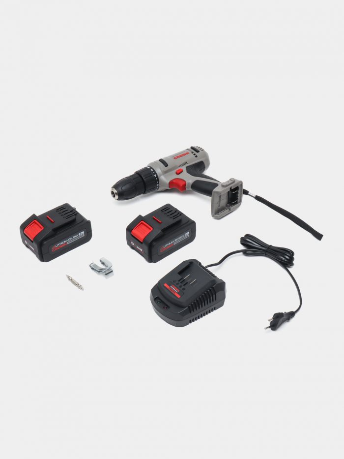 Аккумуляторный шуруповерт CROWN CT21074LH-2 BMC - Image 4