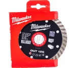 Алмазный диск профессиональная серия DUT MILWAUKEE 125мм 4932399527
