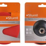Тарелка опорная шлифовальная с липучей осн. Velcro Sturm! 5200201