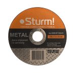 Отрезной диск по металлу Sturm! 9020-07-125x12