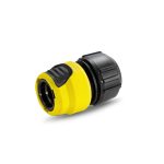 Коннектор для шланга KARCHER Plus с аквастопом 1/2" - 5/8" - 3/4"