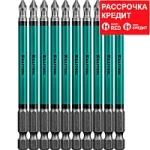 Набор ударных 150мм бит отверток 10 шт TOTAL TACIM16PH263