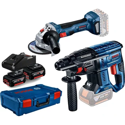 Bosch GBH180 GWS180LI 2x4.0Ah