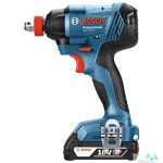 Гайковерт аккумуляторный BOSCH GDX 180 LI ударный 2х3,0Ач, кейс