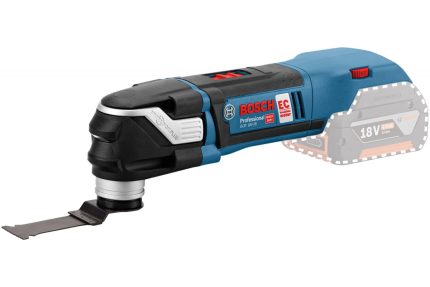 Многофункциональный инструмент аккумуляторный BOSCH GOP 18V-28 бесщеточный 2х5,0Ач, кейс L-Boxx