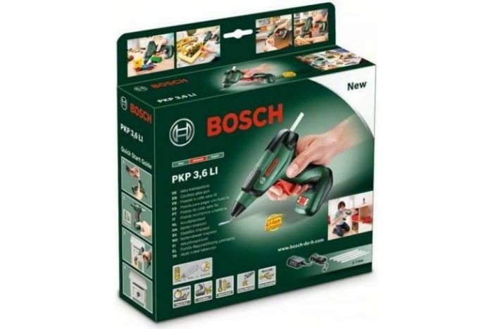 Пистолет термоклеевой аккумуляторный BOSCH PKP 3,6 LI