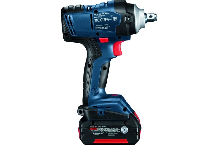 Гайковерт аккумуляторный BOSCH GDS 18 V-400 ударный