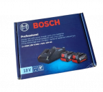 BOSCH GBA 18V 4,0 Ач Li-Ion х 2шт + GAL 18V-40 1600A019S0
