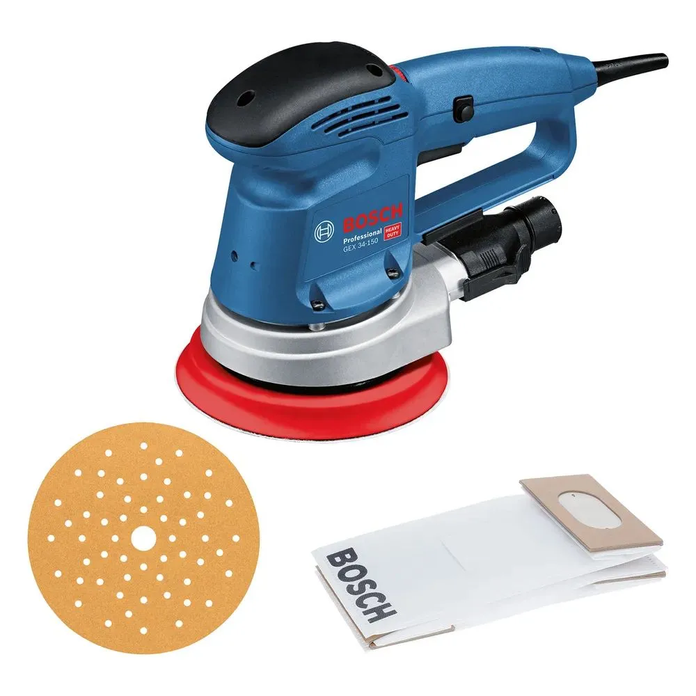 Виброшлифмашина BOSCH GEX 34-150 эксцентриковая Виброшлифмашина BOSCH GEX 34-150 эксцентриковая