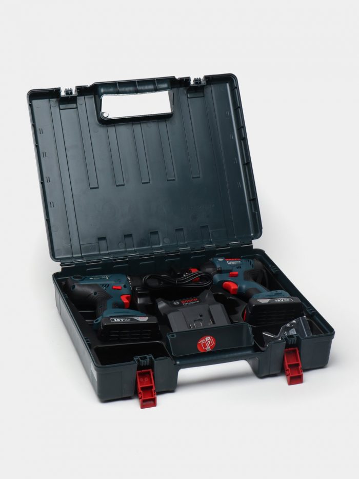 Набор аккумуляторного инструмента BOSCH GDX 180-LI + GSR 180-LI 2х1,5Ач