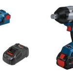 Гайковерт аккумуляторный BOSCH GDS 18 V-1050 H 2х8.0 Ач