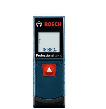 Лазерный дальномер BOSCH GLM 20 2 х 1,5 B LR03 (AAA), упаковка