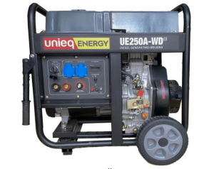 БЕНЗИНОВЫЕ / ДИЗЕЛЬНЫЕ СВАРОЧНЫЕ АГРЕГАТЫ UNIEQ UE250A-WD