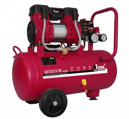 Компрессор коаксиальный безмасляный Number One NAC1500/24-PRO