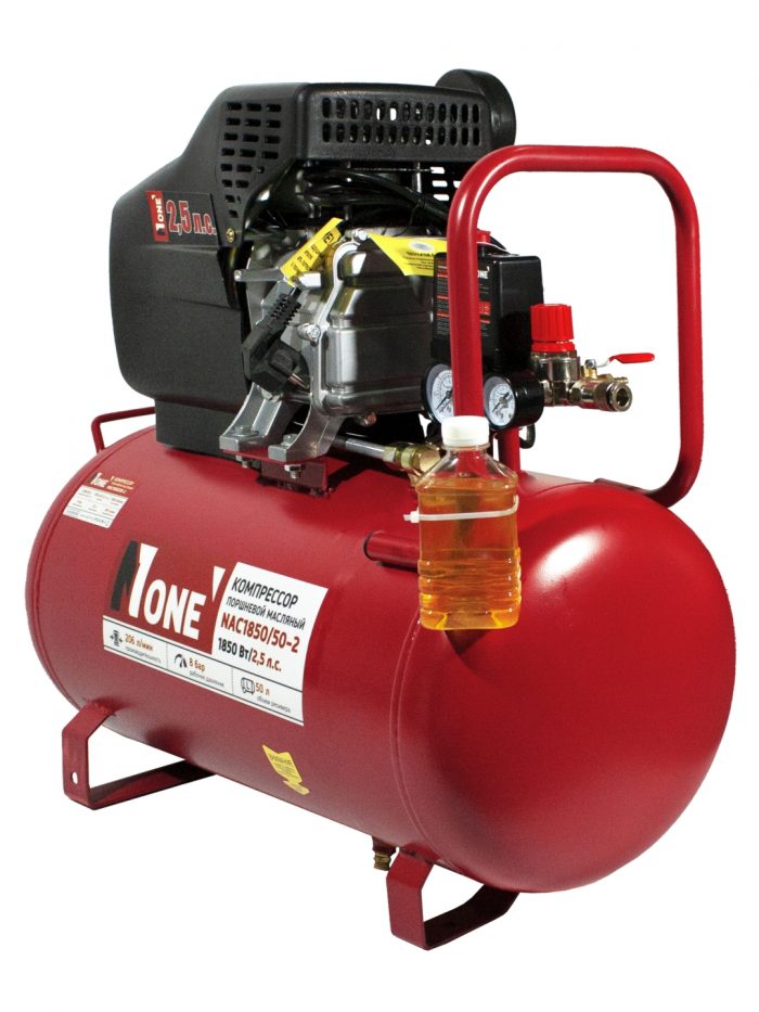 Компрессор поршневой масляный NUMBER ONE NAC1850/50-2