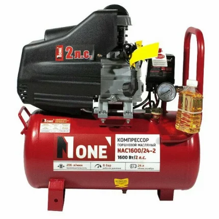 Компрессор поршневой масляный NUMBER ONE NAC1600/24-2