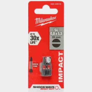 Milwaukee SHOCKWAVE SL0,8x5,5 25мм