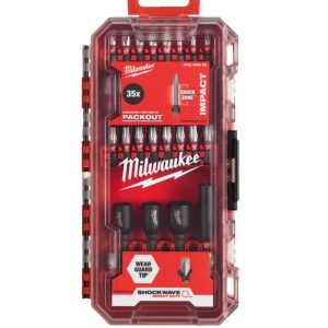Набор бит SHOCKWAVE 35 предметов Milwaukee 4932492003