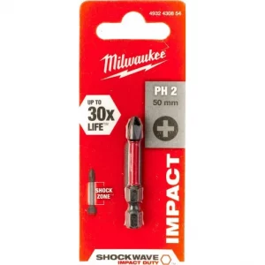 Бита для шуруповерта Milwaukee SHOCKWAVE PH2 4932430854