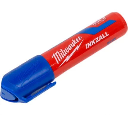 Супер-большой XL синий маркер для стройплощадки Milwaukee INKZALL 4932471561