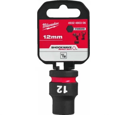 Головка ударная ShW 12мм Milwaukee 4932480306