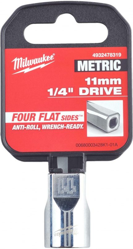 Головка шестигранная Milwaukee Metric Standard 11мм 4932478319