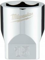 Головка шестигранная Milwaukee Metric Standard 15мм 4932478323