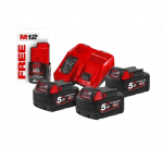 Энергокомплект Milwaukee M18 NRG-503 4933451423
