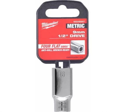 Головка удлиненная Milwaukee Metric Standard 9мм 4932480007