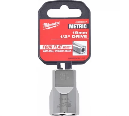 Головка удлиненная Milwaukee Metric Standard 19мм 4932480017