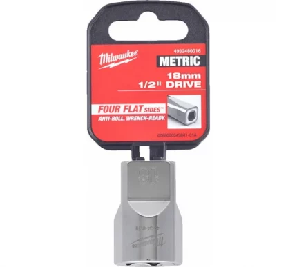 Головка удлиненная Milwaukee Metric Standard 18мм 4932480016