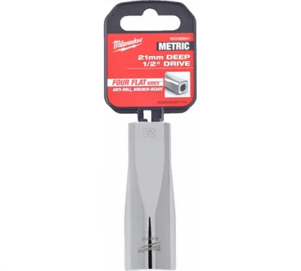 Головка удлиненная шестигранная Milwaukee Metric Deep 21мм 4932480041
