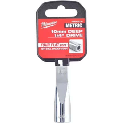 Головка удлиненная шестигранная Milwaukee Metric Deep 10мм 4932478330