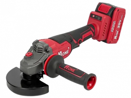 УШМ аккумуляторная бесщеточная NUMBER ONE AG125-18/4.0-PRO-2B ONE ENERGY