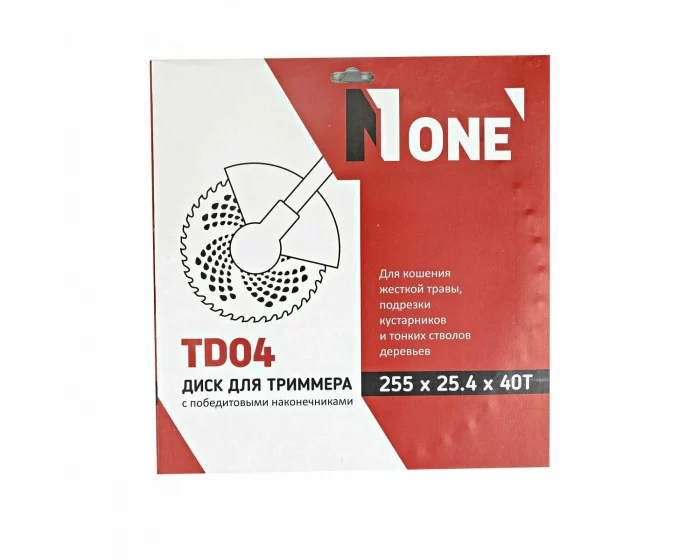 Диск для триммера NUMBER ONE TD04