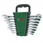 Набор гаечных ключей с трещоткой 8 предметов Bosch 1600A027PS