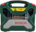 Набор принадлежностей Bosch Titanium 50шт 2607019327