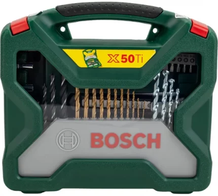 Набор принадлежностей Bosch Titanium 50шт 2607019327
