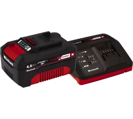 Устройство зарядное с аккумулятором EINHELL PXC 18 В, 4 Ач, Starter kit 4512042