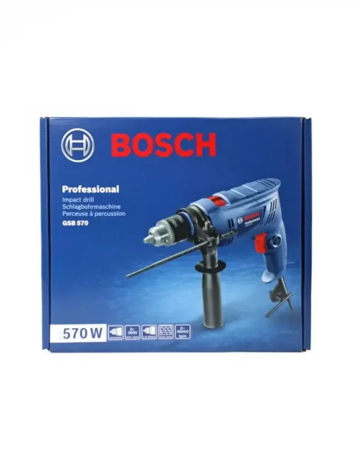 Дрель ударная Bosch GSB 570 06011B70R0 - Image 5