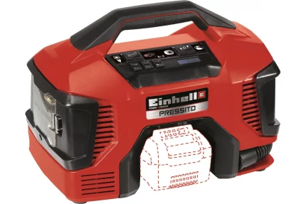 Автомобильный аккумуляторный компрессор Einhell PXC PRESSITO 4020460